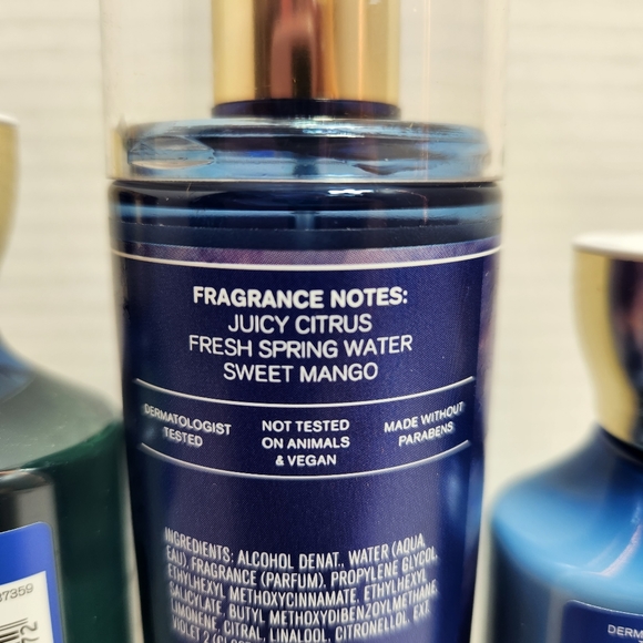 🆕MIDNIGHT BLUE CITRUS BBW 3 Pc SET Body Spray Body Lotion Shower Gel NEW - Picture 3 of 3